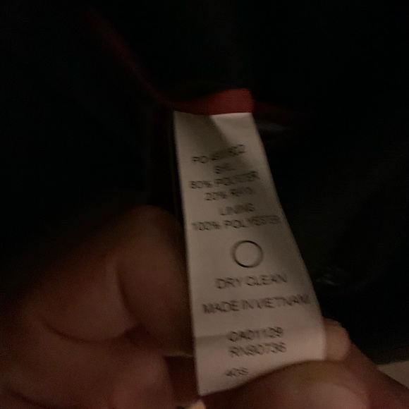 Navy Blue Alfani 40S Blazer - Picture 7 of 7